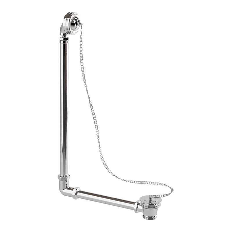 Medici Exposed bath overflow, plug & chain